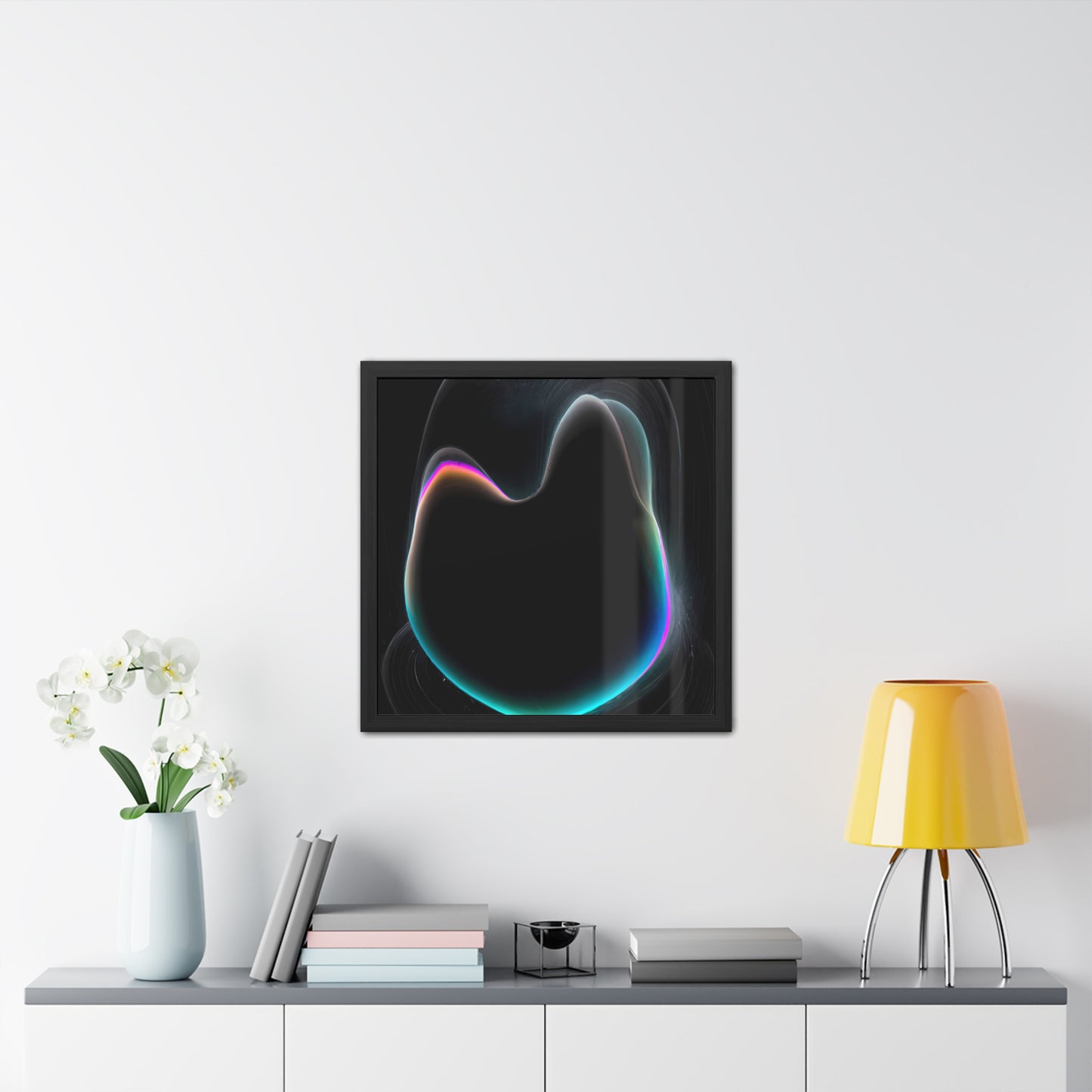 Temporal Flux 4 - on Framed Print