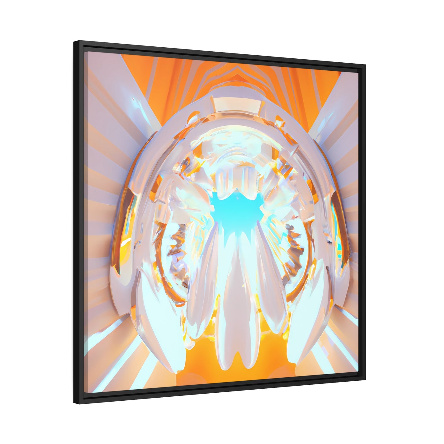 Temporal Flux 4 - on Framed Canvas