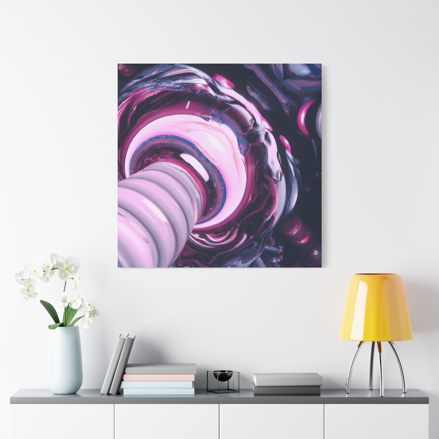 Temporal Flux 15 - on Canvas