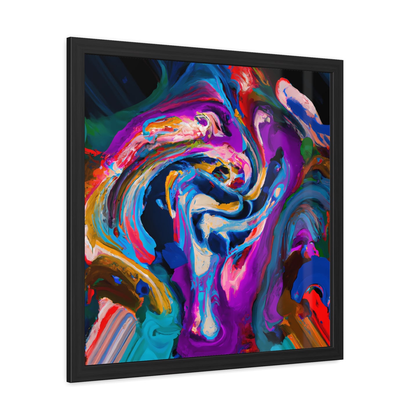 Fabstract 84 - on Framed Print