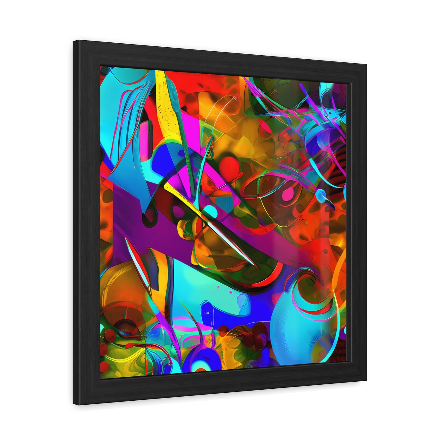 Fabstract 67 - on Framed Print