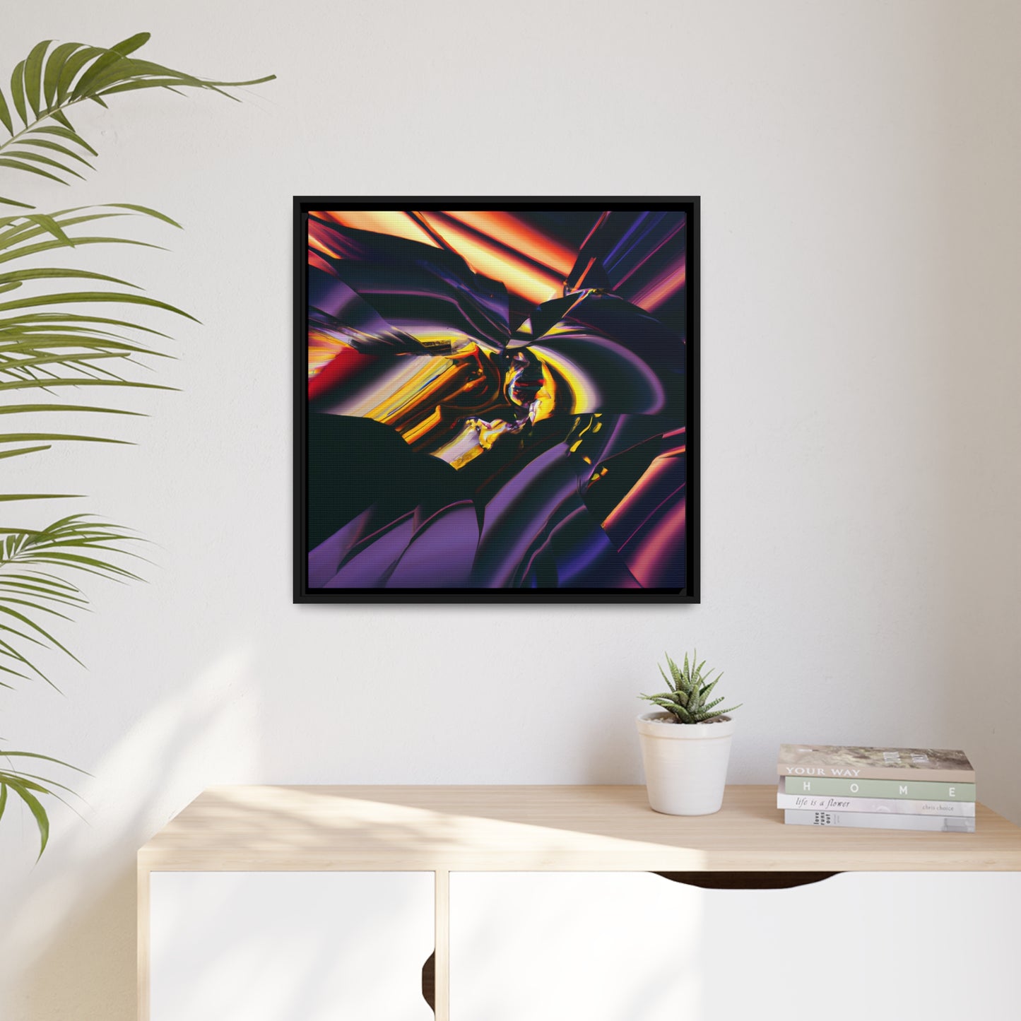 Temporal Flux 16 - on Framed Canvas