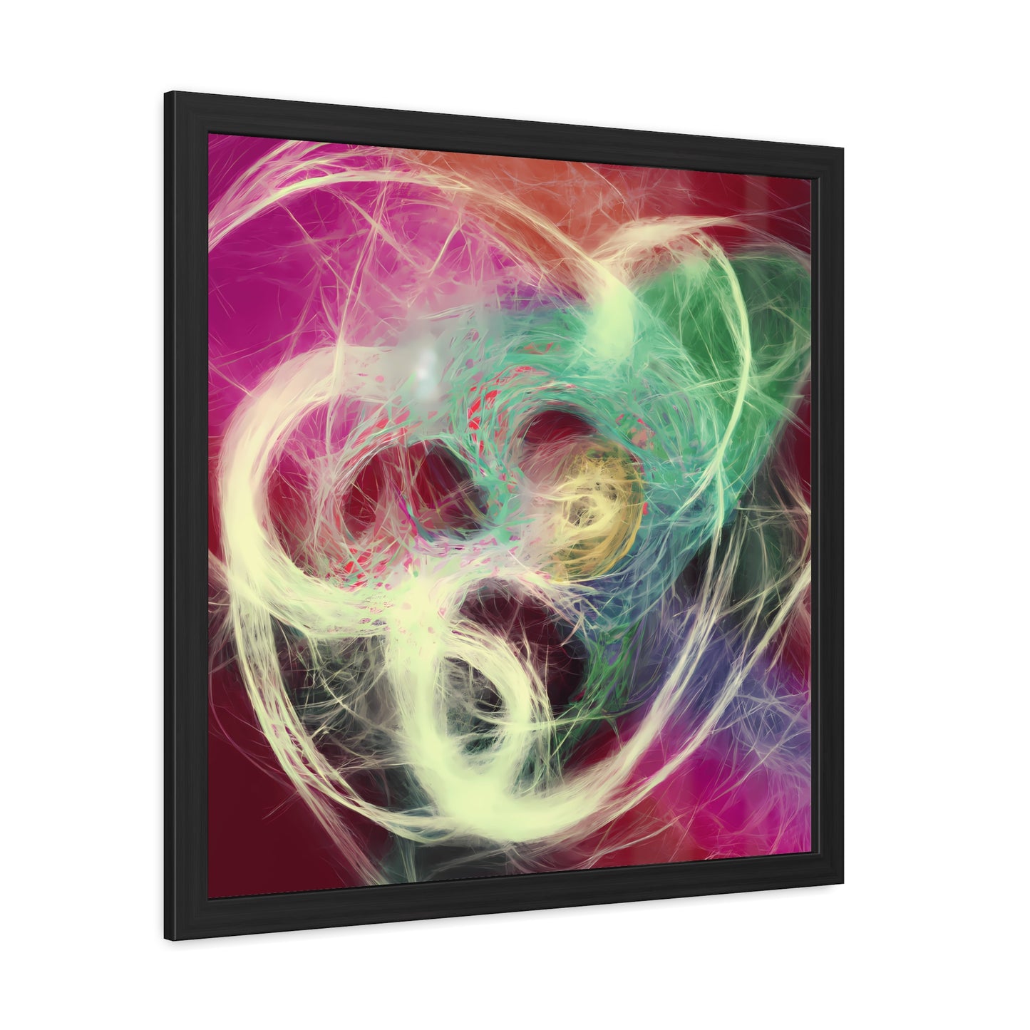 Fabstract 109 - on Framed Print