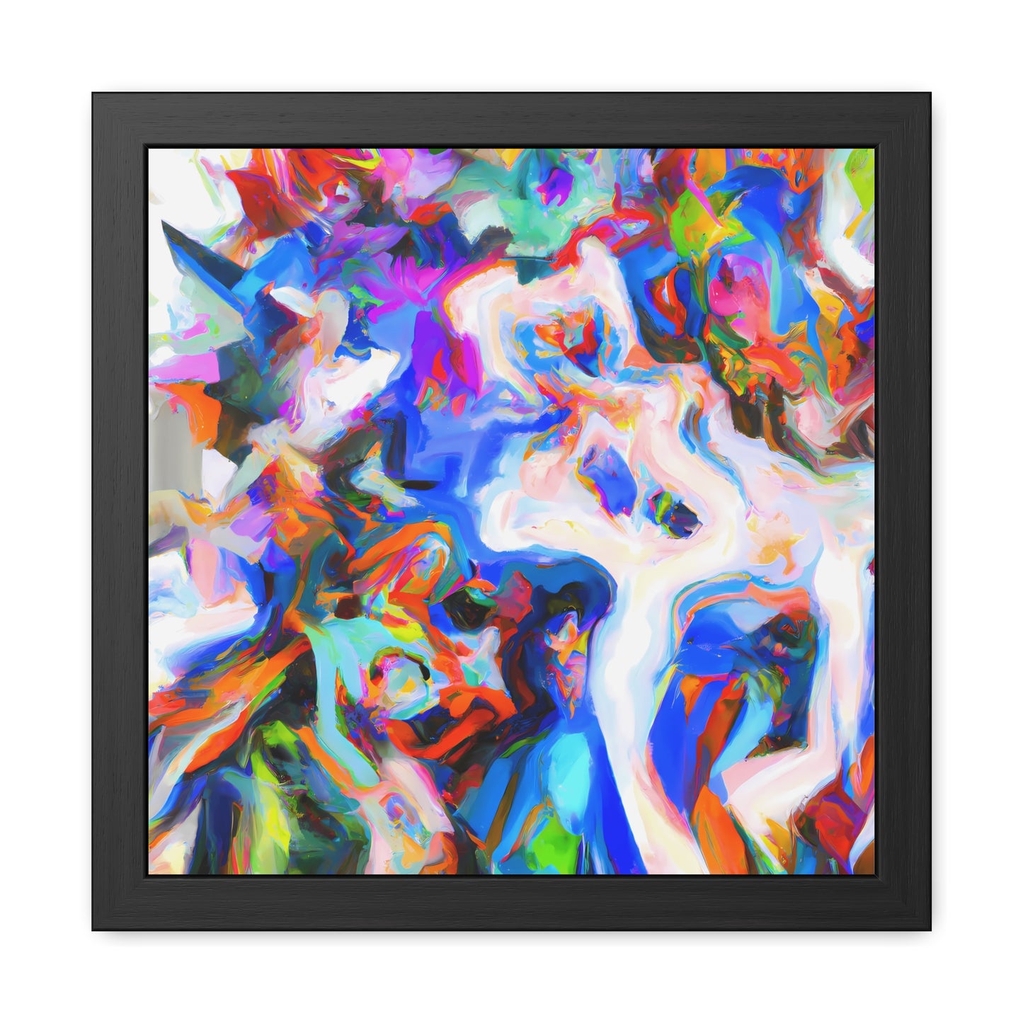 Fabstract 97 - on Framed Print