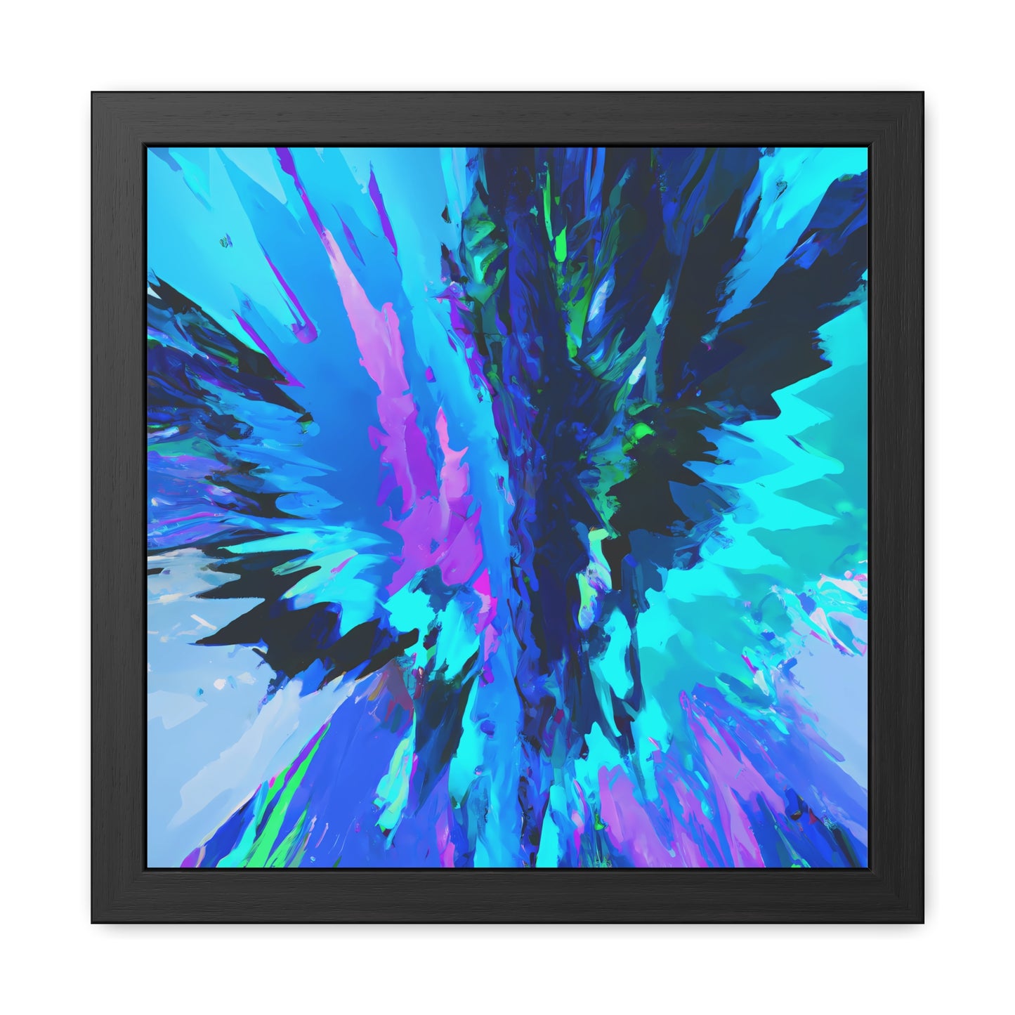 Fabstract 77 - on Framed Print