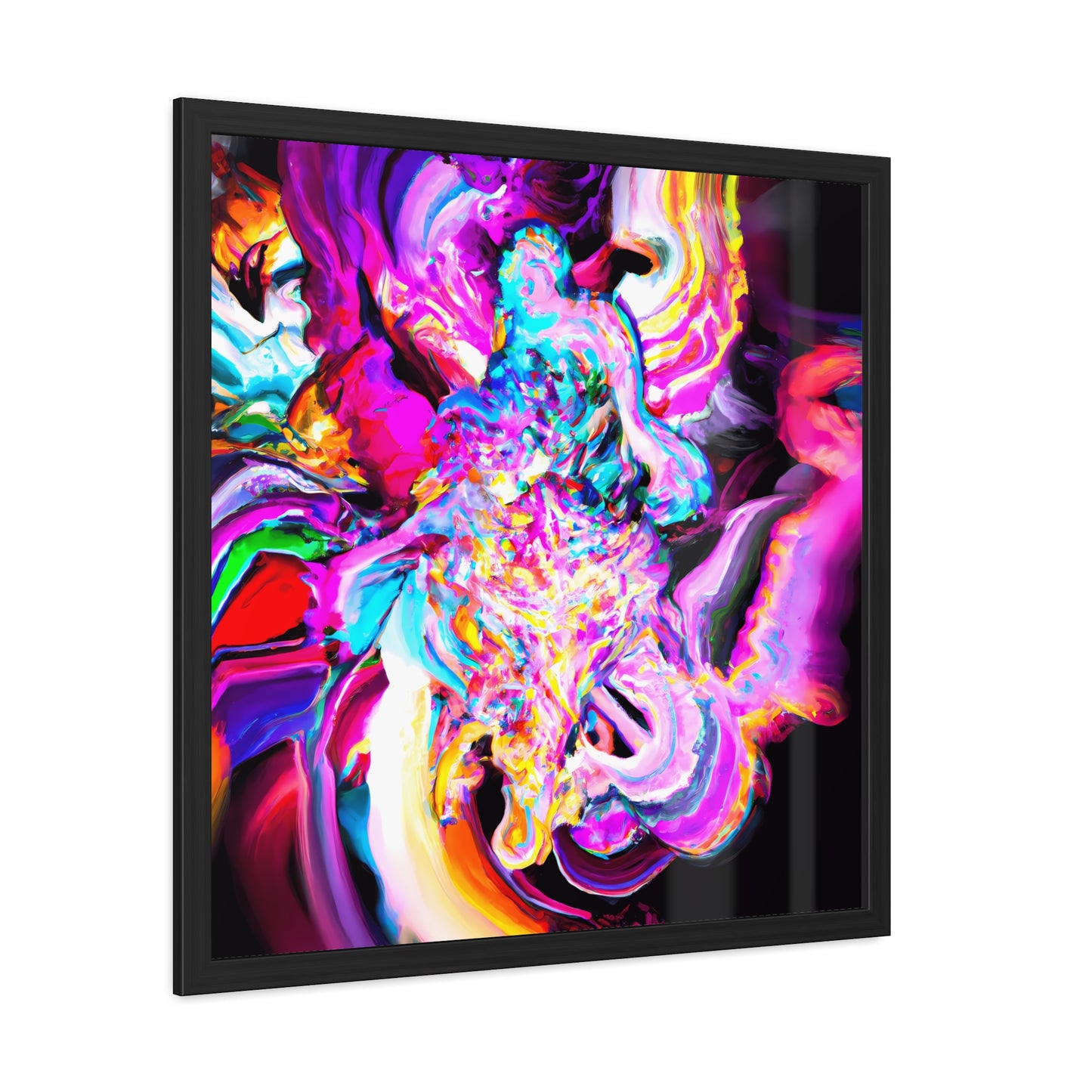 Fabstract 121 - on Framed Print