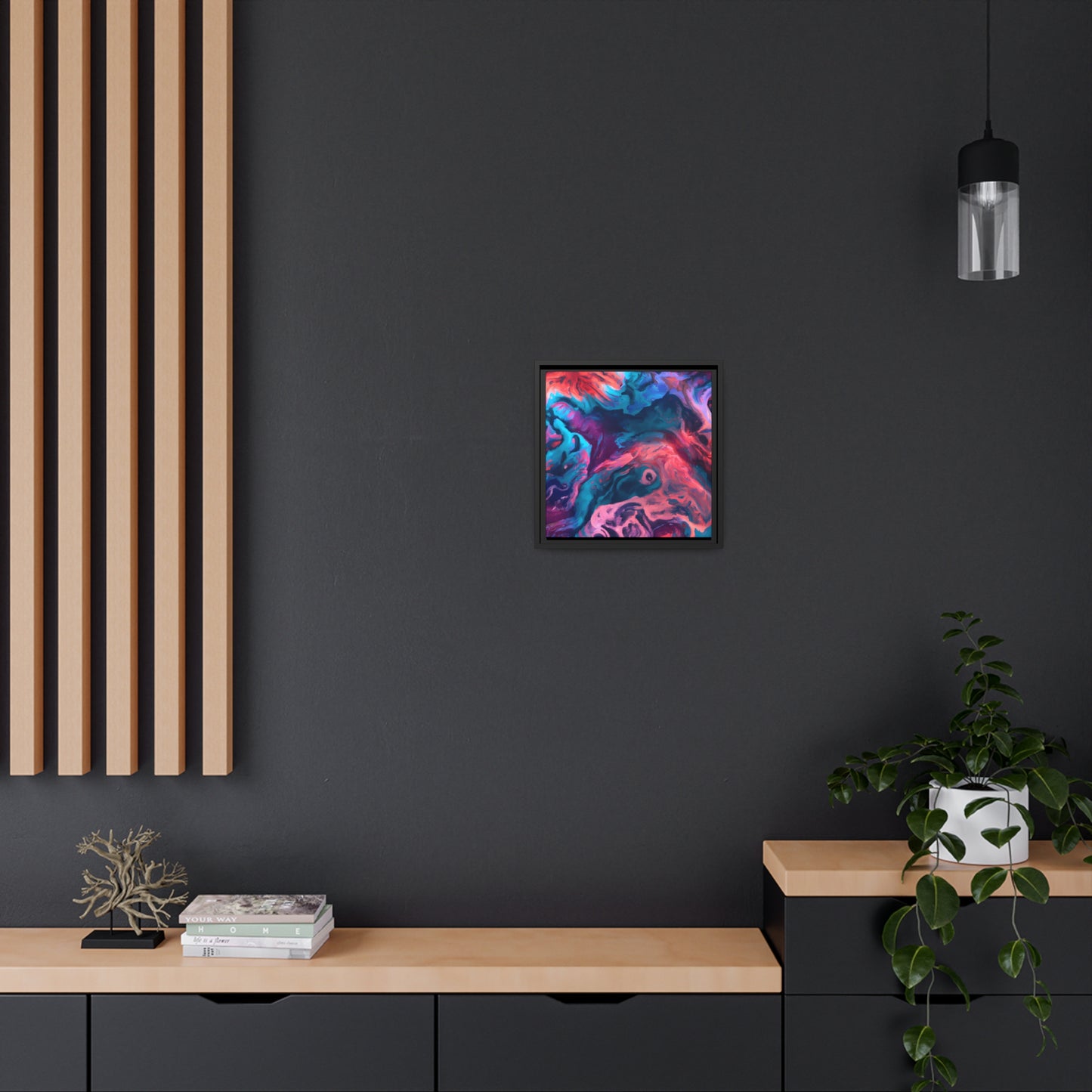 Quantum Euphoria 16 - on Framed Canvas