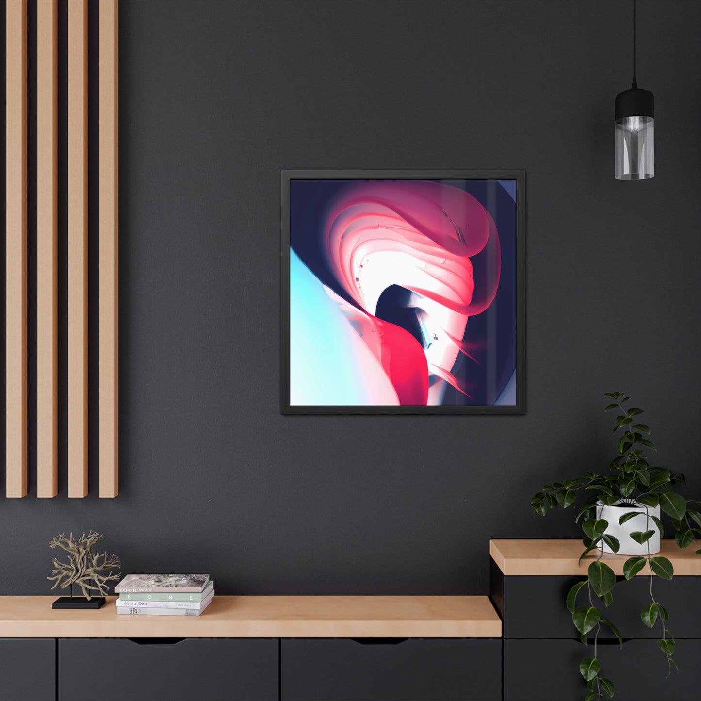 Temporal Flux 2 - on Framed Print