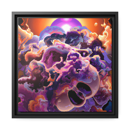 Temporal Flux 5 - on Framed Canvas