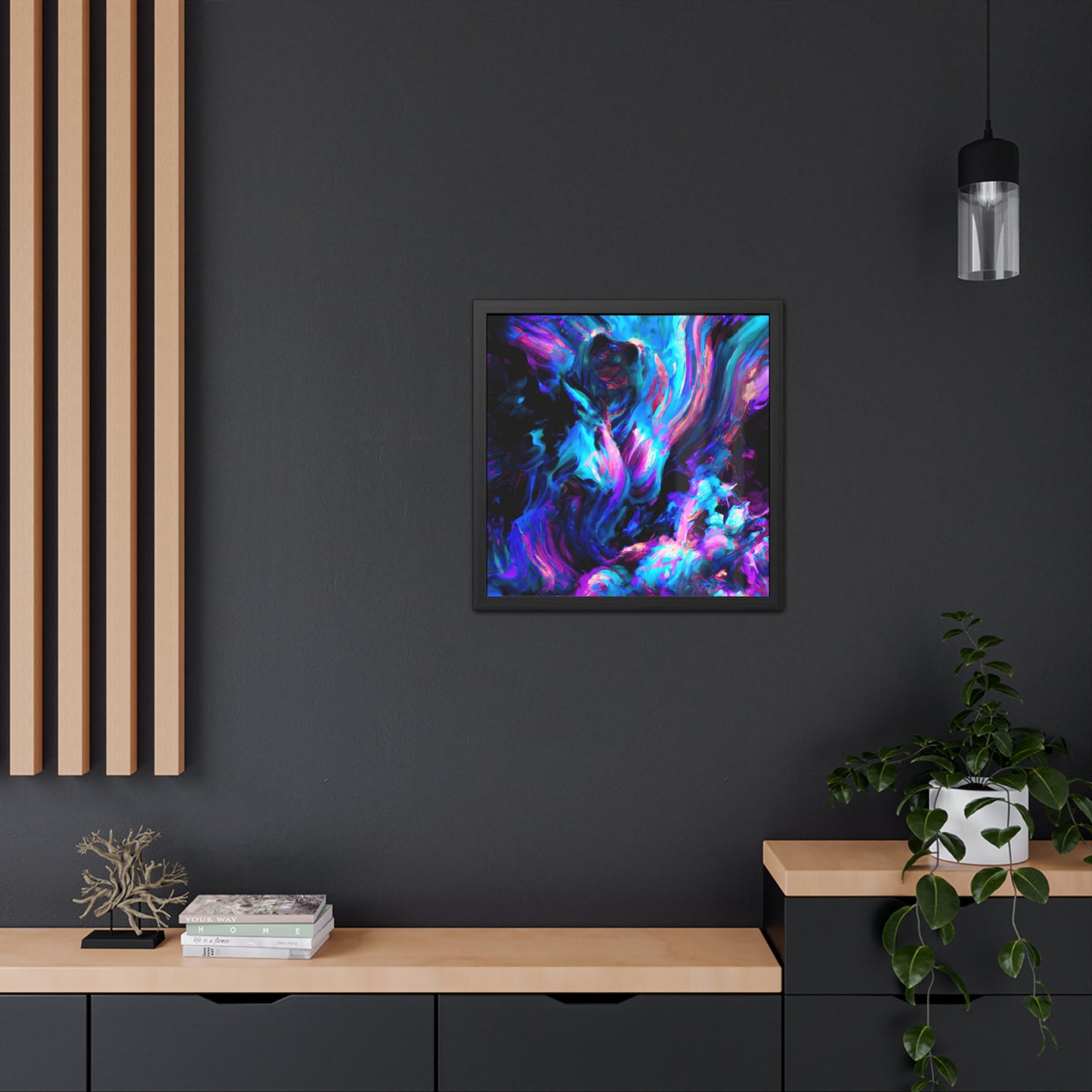 Quantum Euphoria 12 - on Framed Print