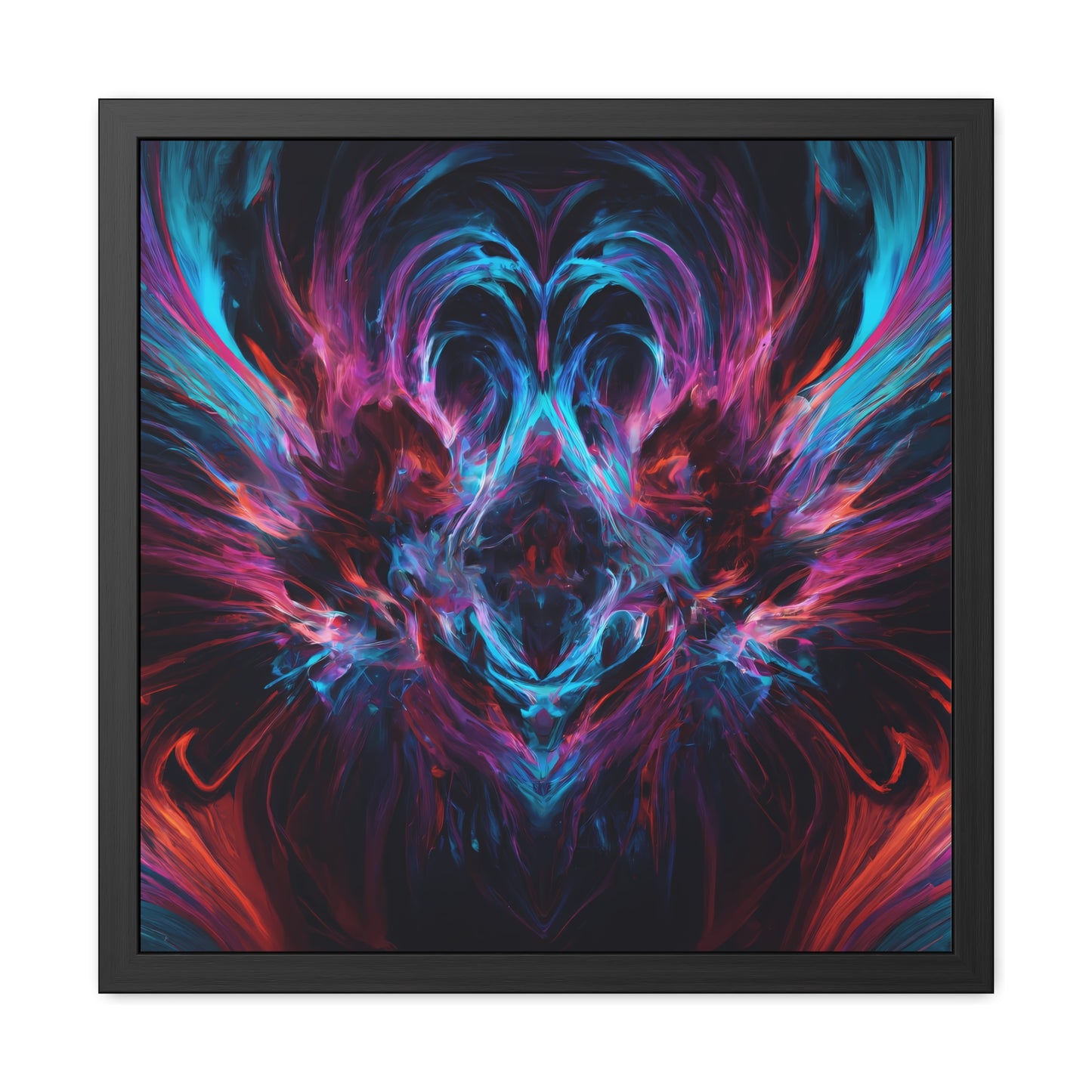 Fabstract 110 - on Framed Print