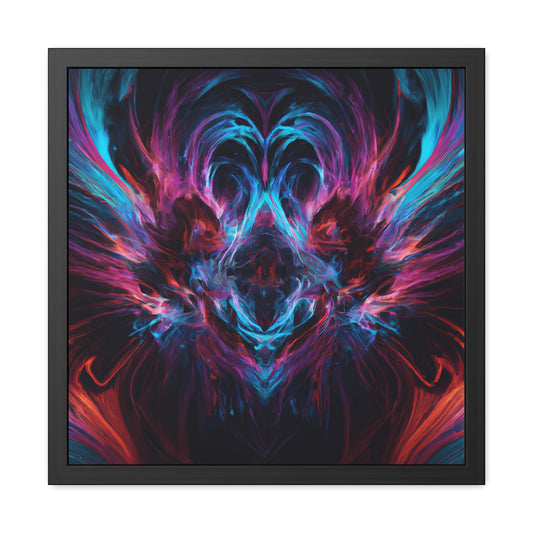 Fabstract 110 - on Framed Print