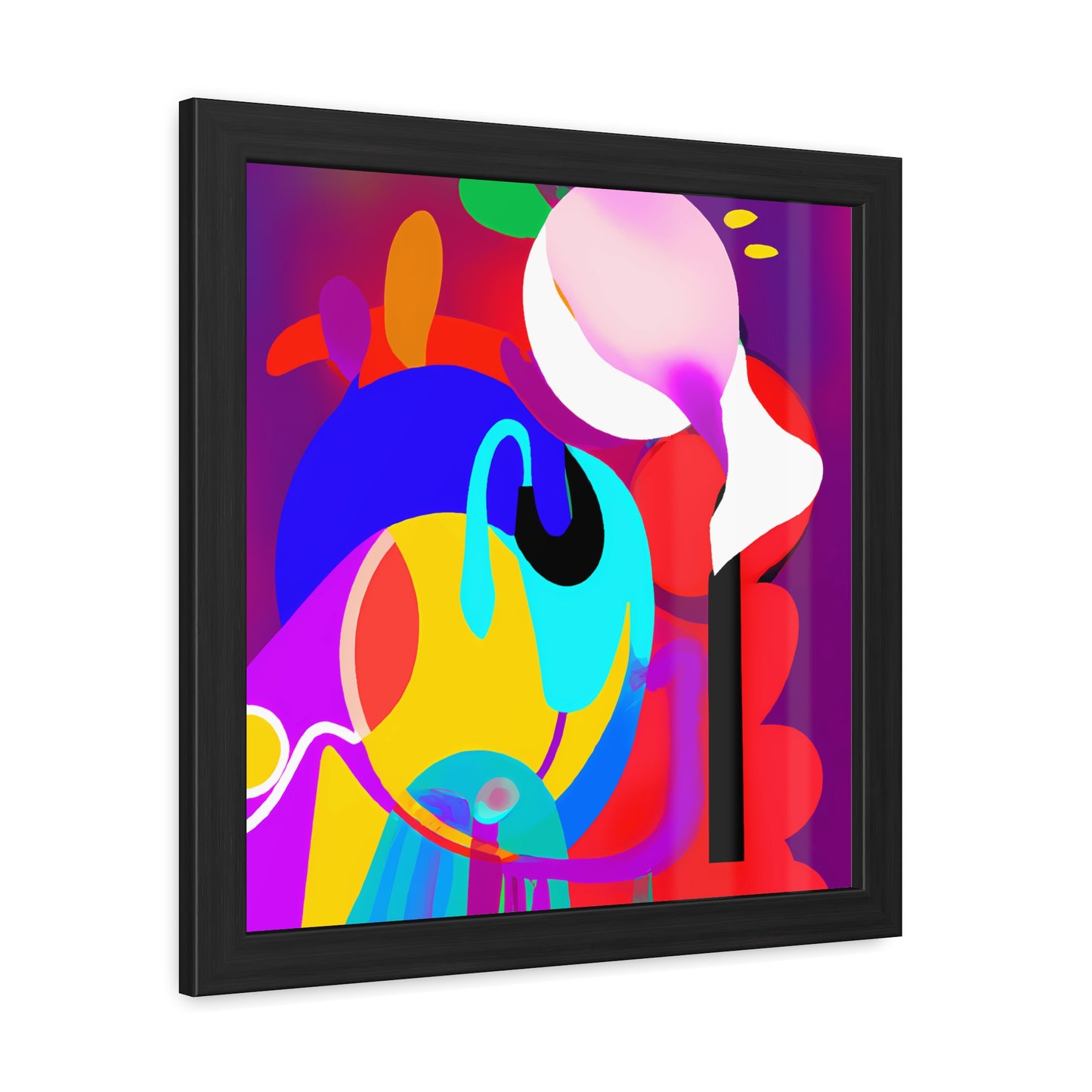 Fabstract 9 - on Framed Print