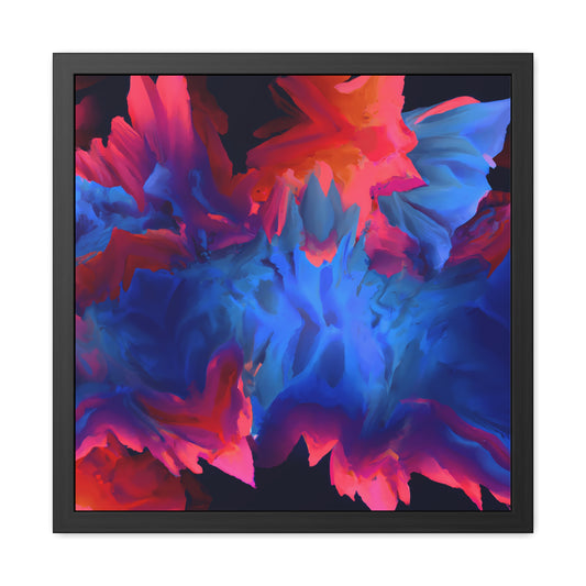 Fabstract 53 - on Framed Print