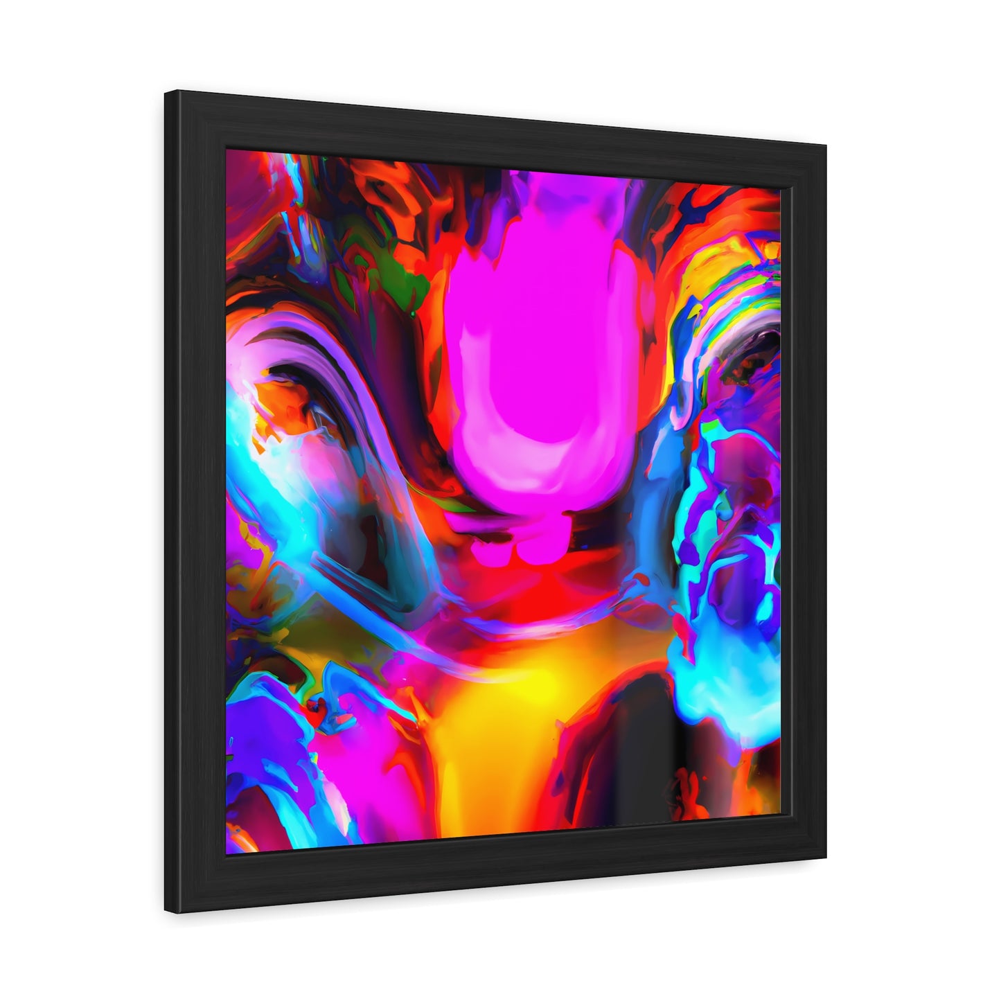 Fabstract 46 - on Framed Print