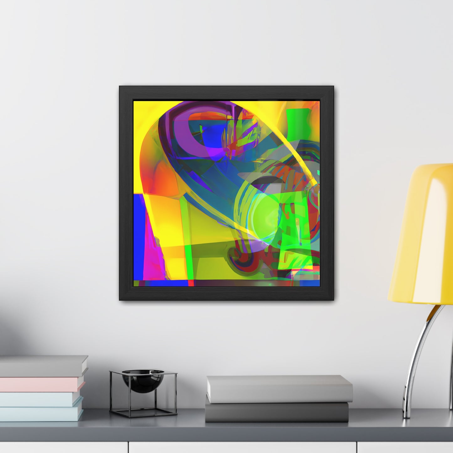 Future Graffiti 2 - on Framed Print