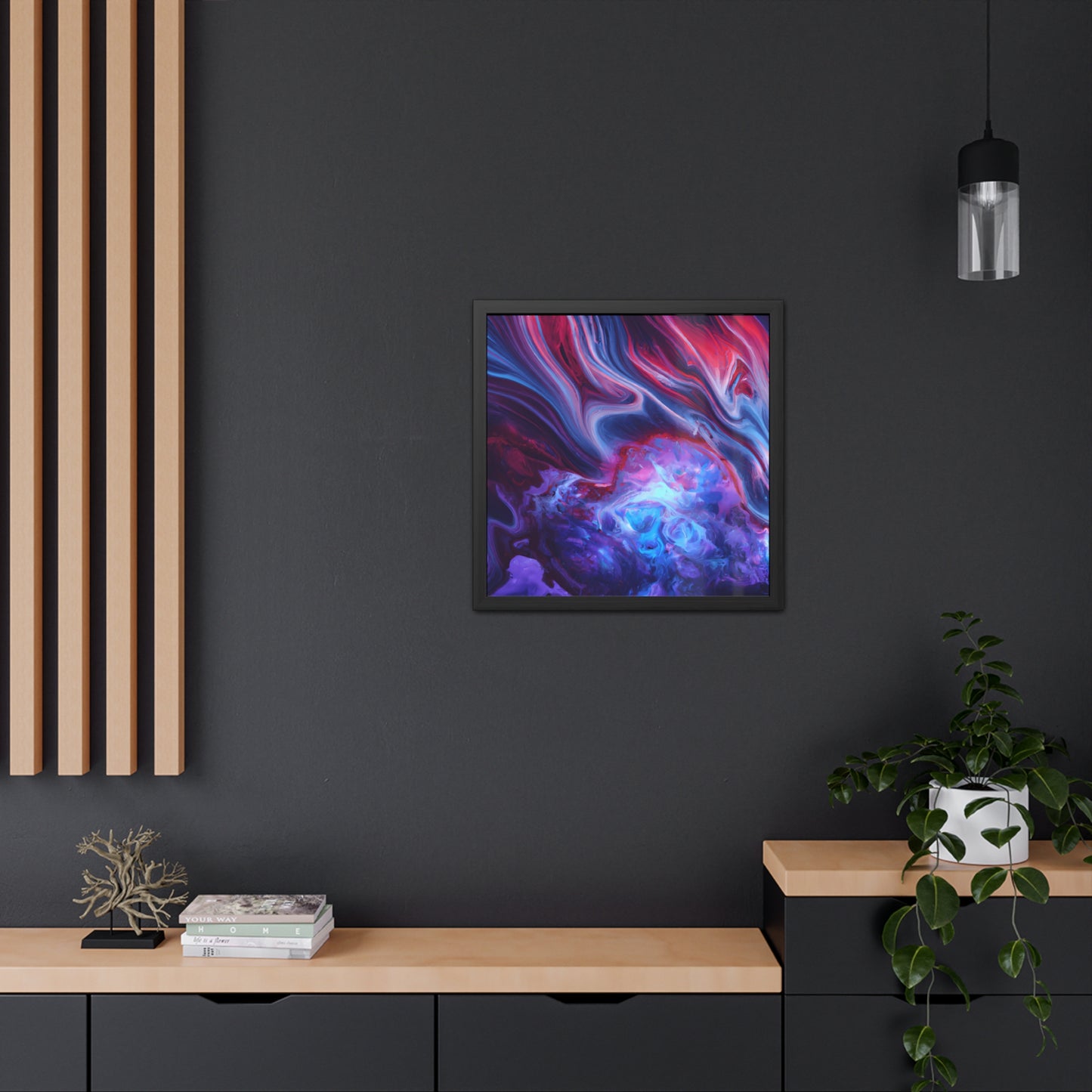 Quantum Euphoria 2 - on Framed Print