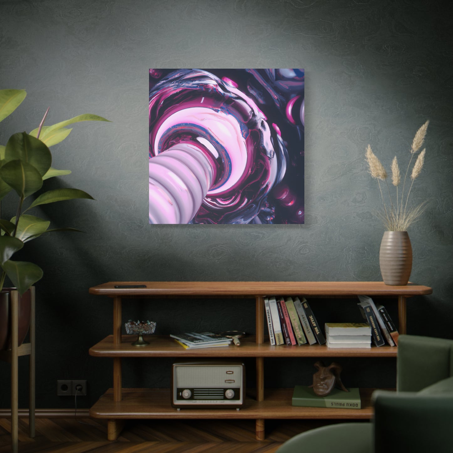 Temporal Flux 15 - on Canvas