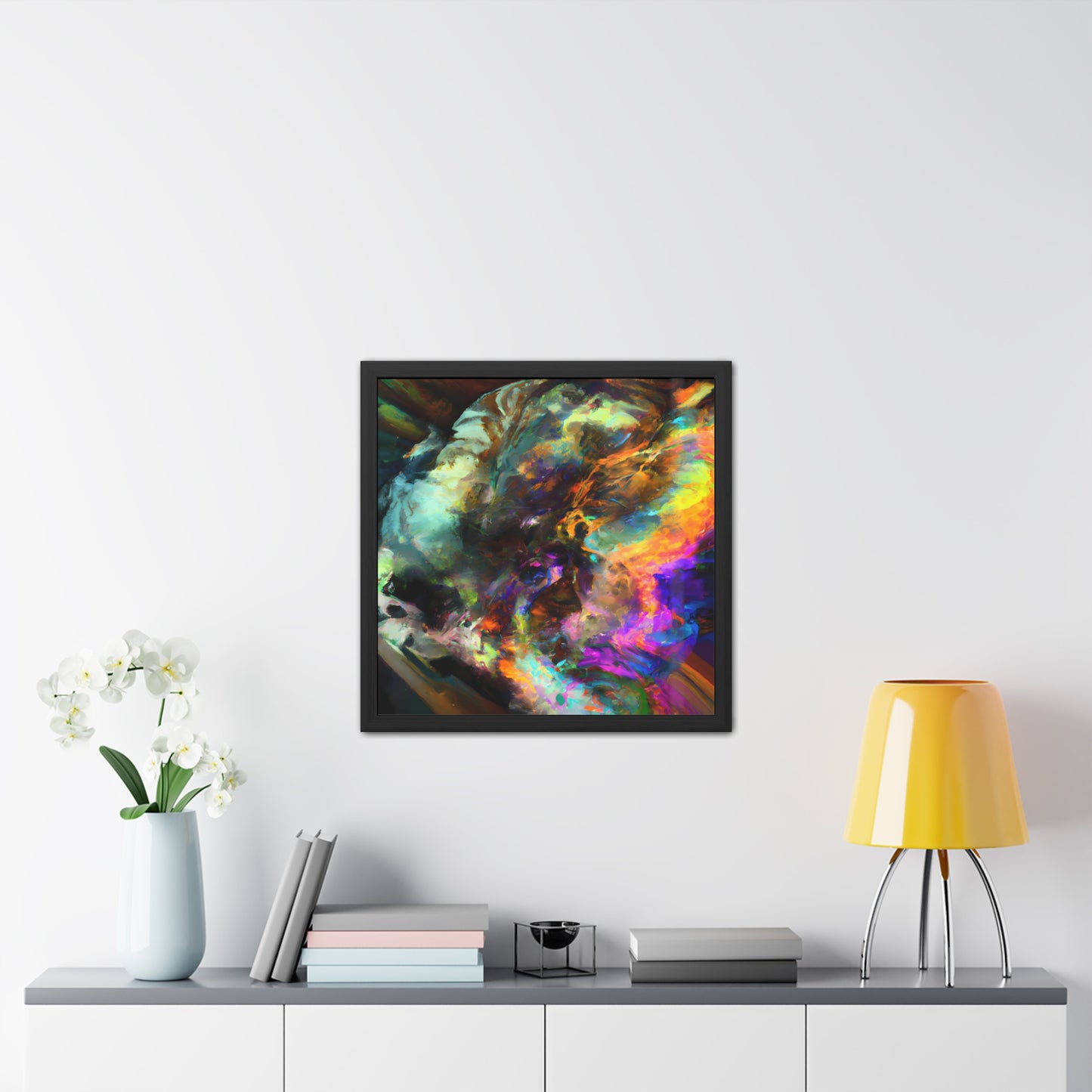 Quantum Euphoria 6 - on Framed Print