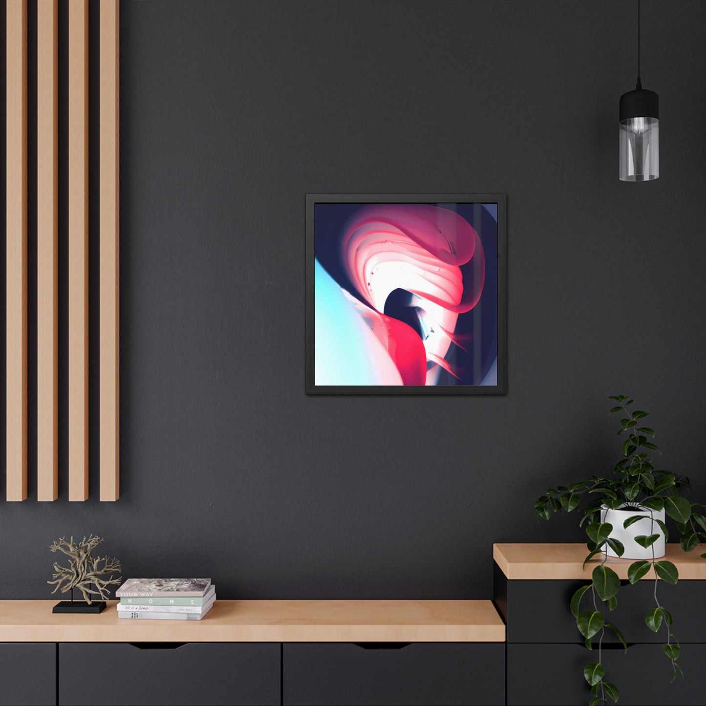 Temporal Flux 2 - on Framed Print