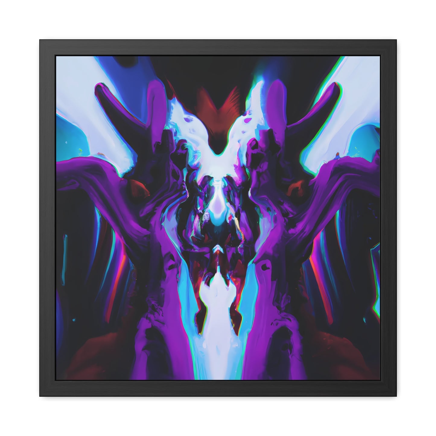 Fabstract 73 - on Framed Print