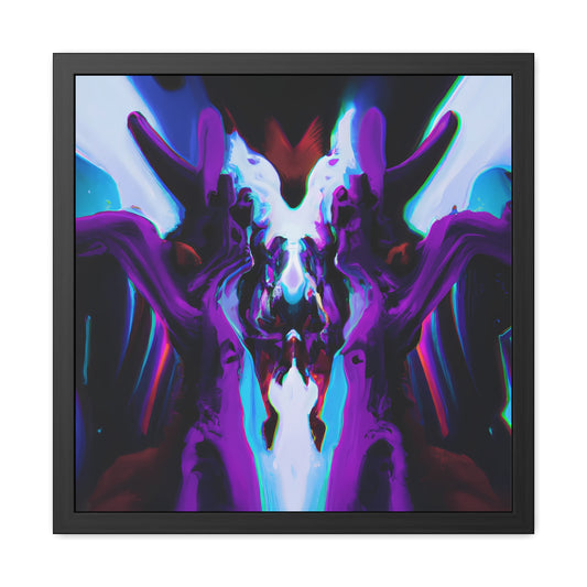 Fabstract 73 - on Framed Print