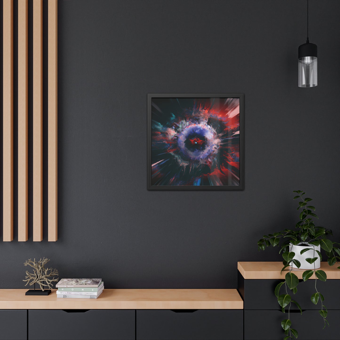 Fabstract 86 - on Framed Print