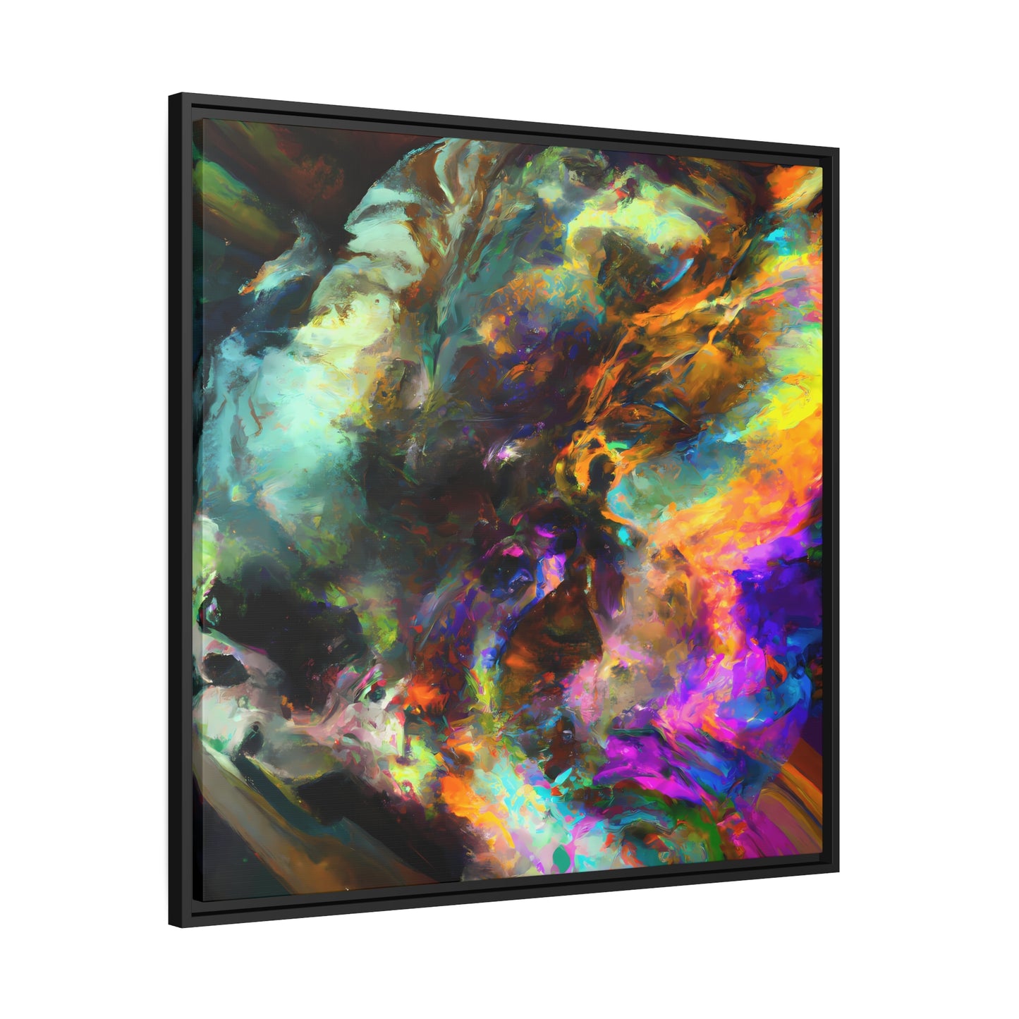 Quantum Euphoria 6 - on Framed Canvas