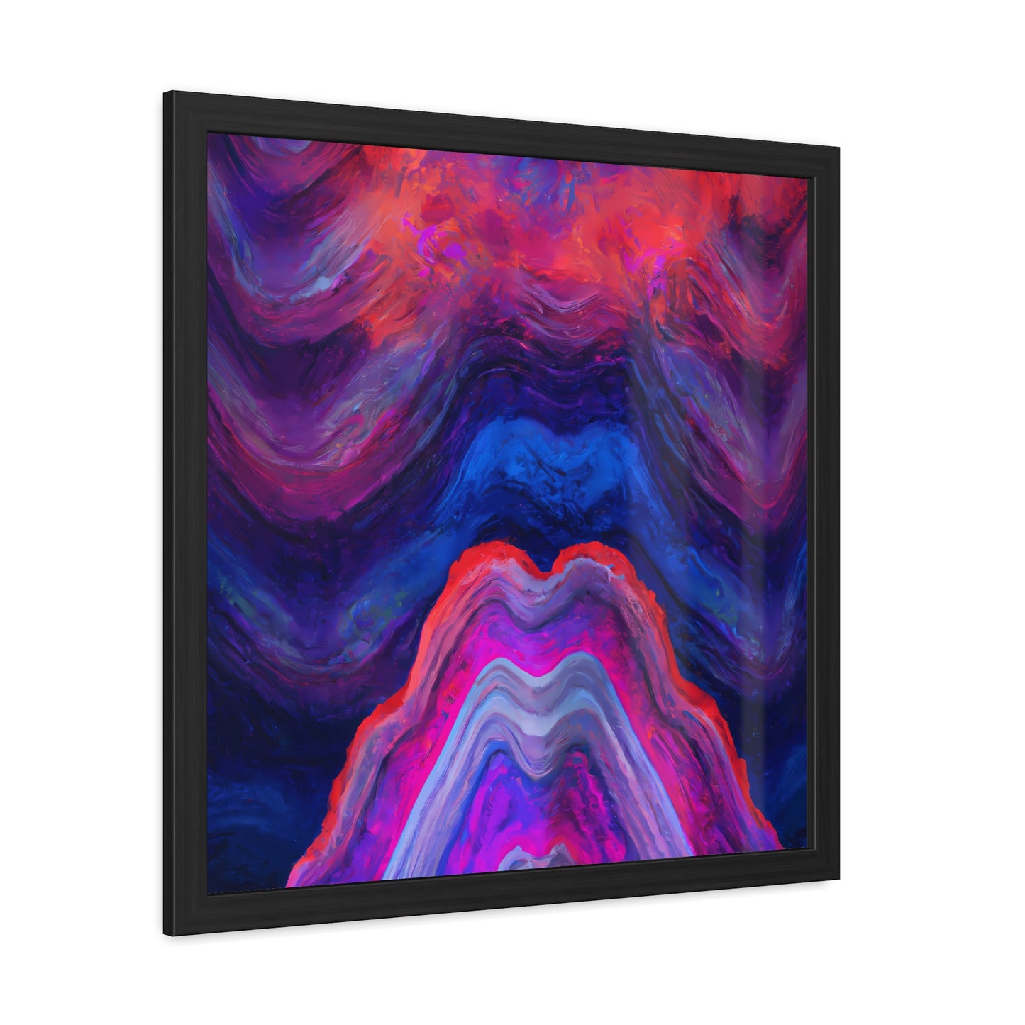 Fabstract 108 - on Framed Print