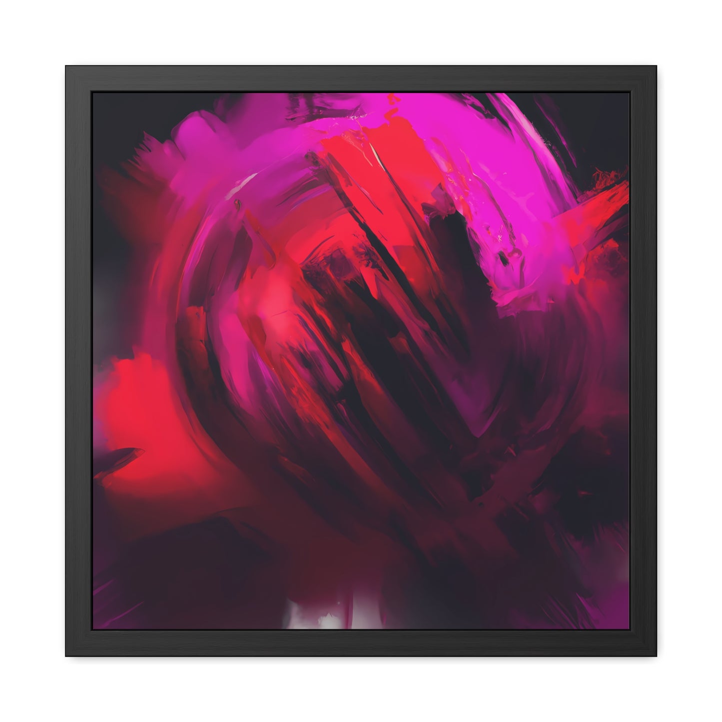 Fabstract 57 - on Framed Print