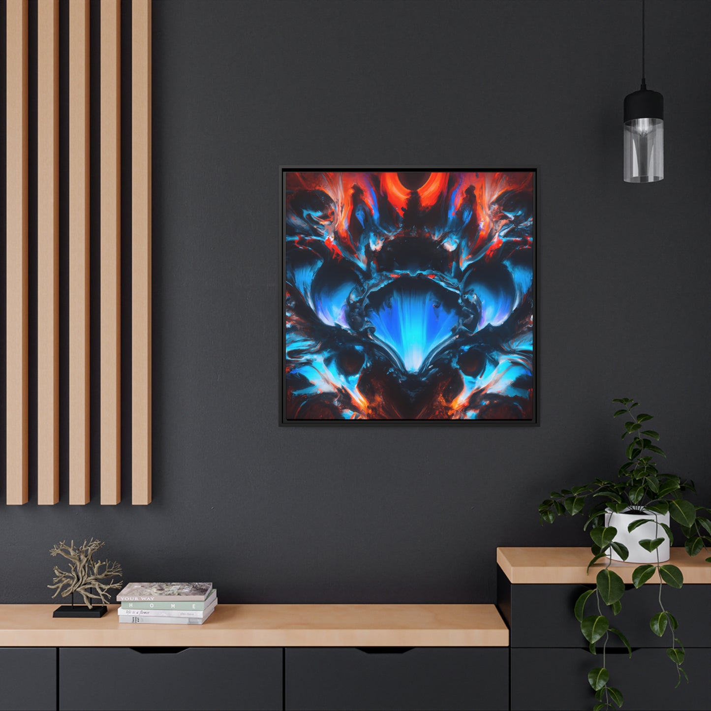 Quantum Euphoria 11 - on Framed Canvas