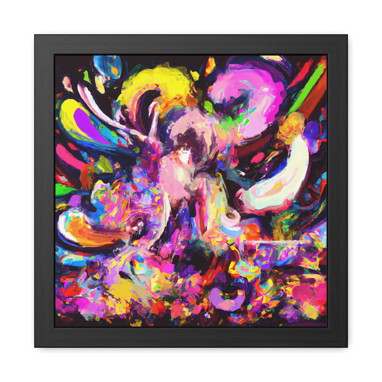 Fabstract 98 - on Framed Print