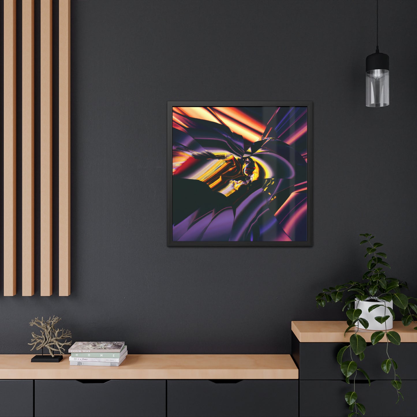 Temporal Flux 16 - on Framed Print