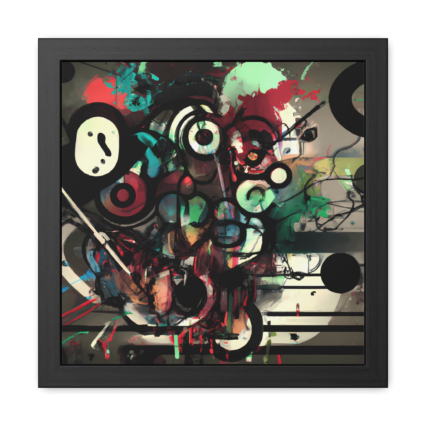 Future Graffiti 14 - on Framed Print