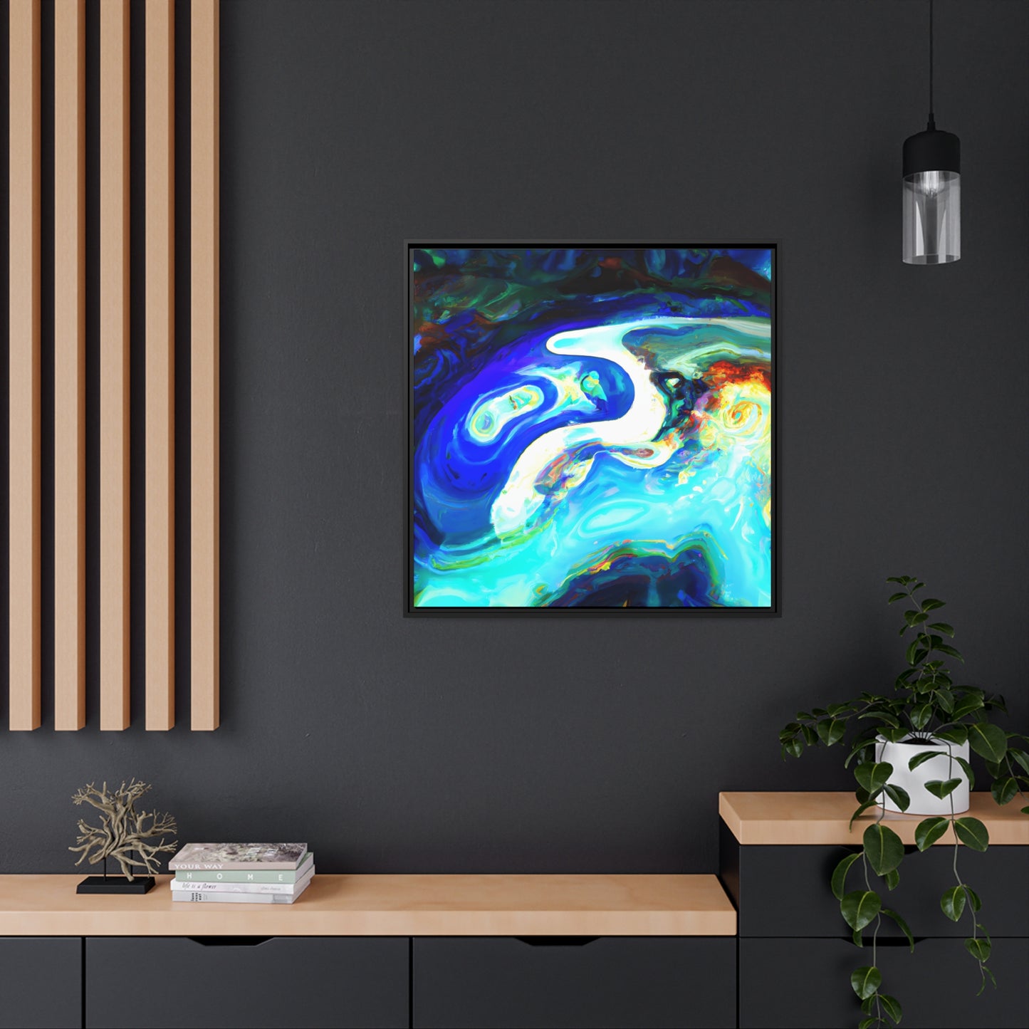 Infinite Perspectives 12 - on Framed Canvas