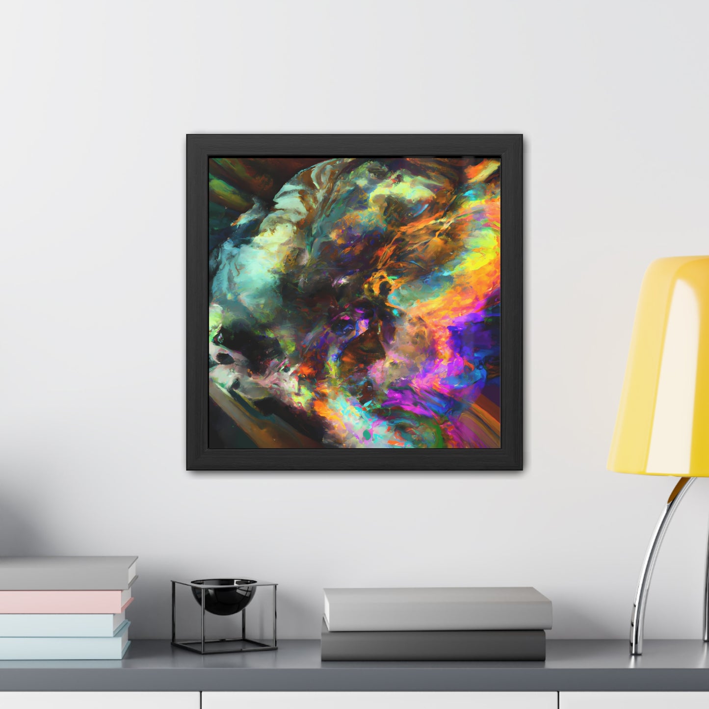 Quantum Euphoria 6 - on Framed Print