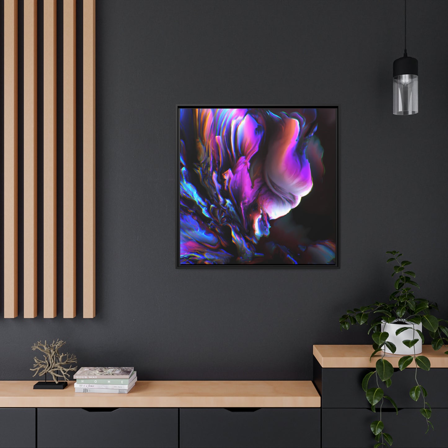 Quantum Euphoria 20 - on Framed Canvas