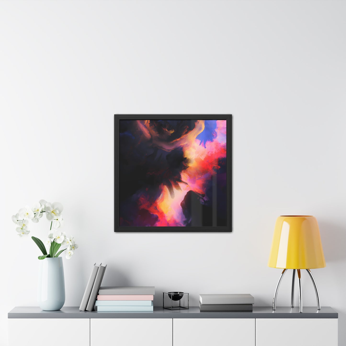 Fabstract 41 - on Framed Print