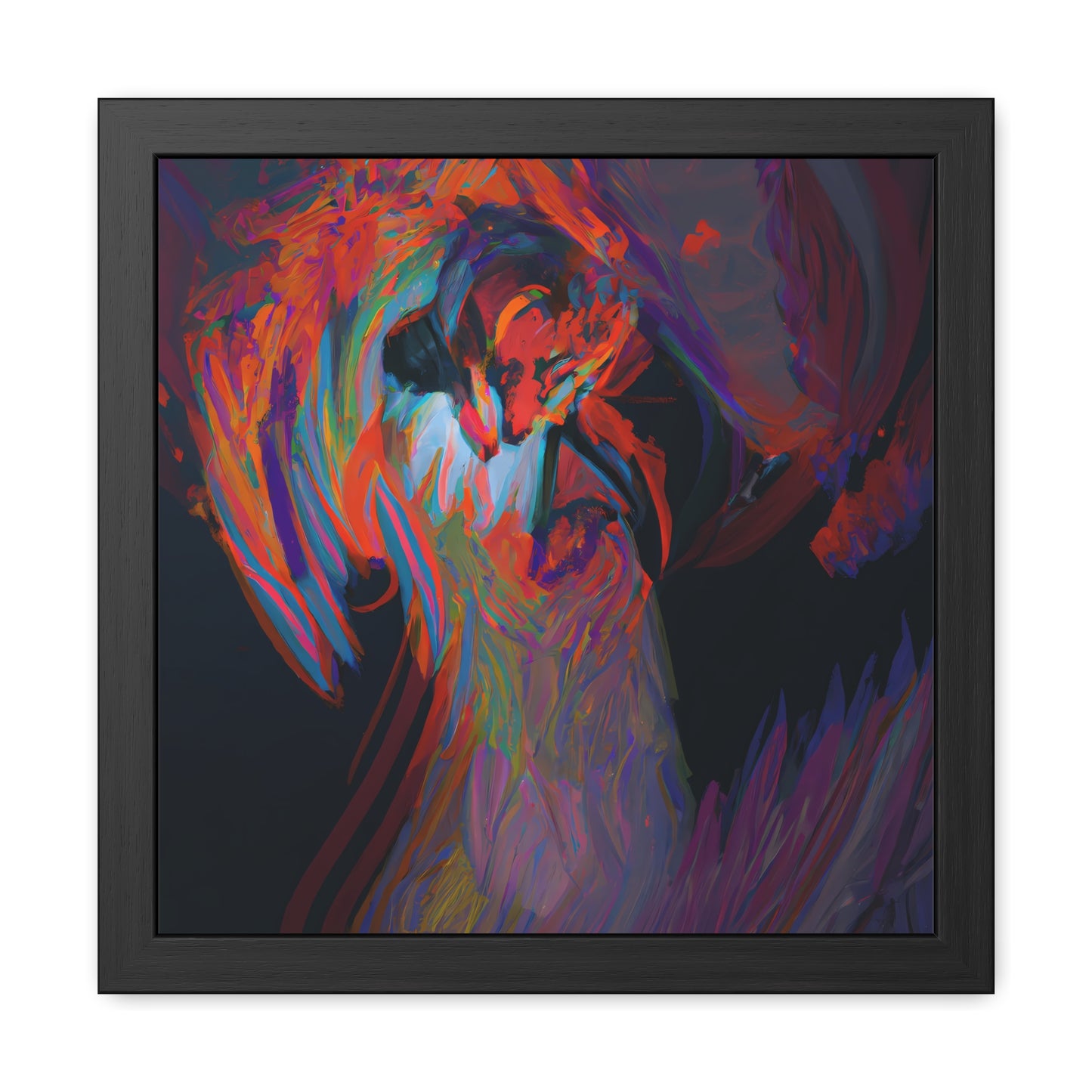 Fabstract 88 - on Framed Print