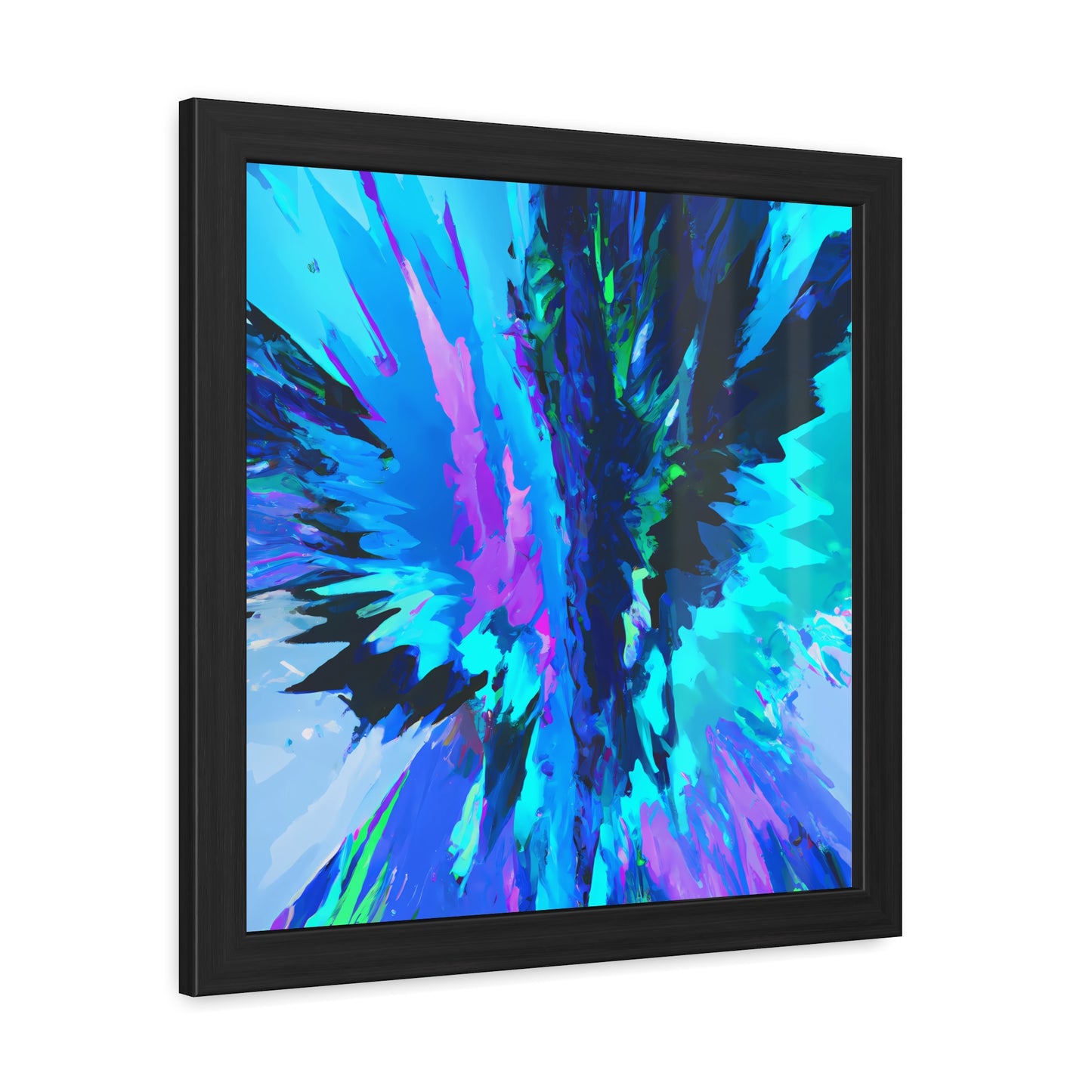 Fabstract 77 - on Framed Print