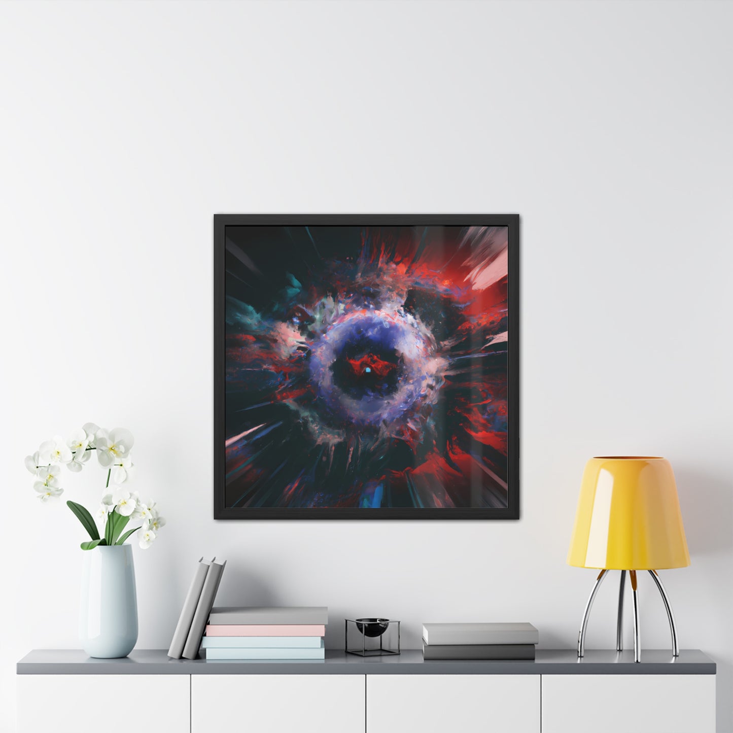 Fabstract 86 - on Framed Print