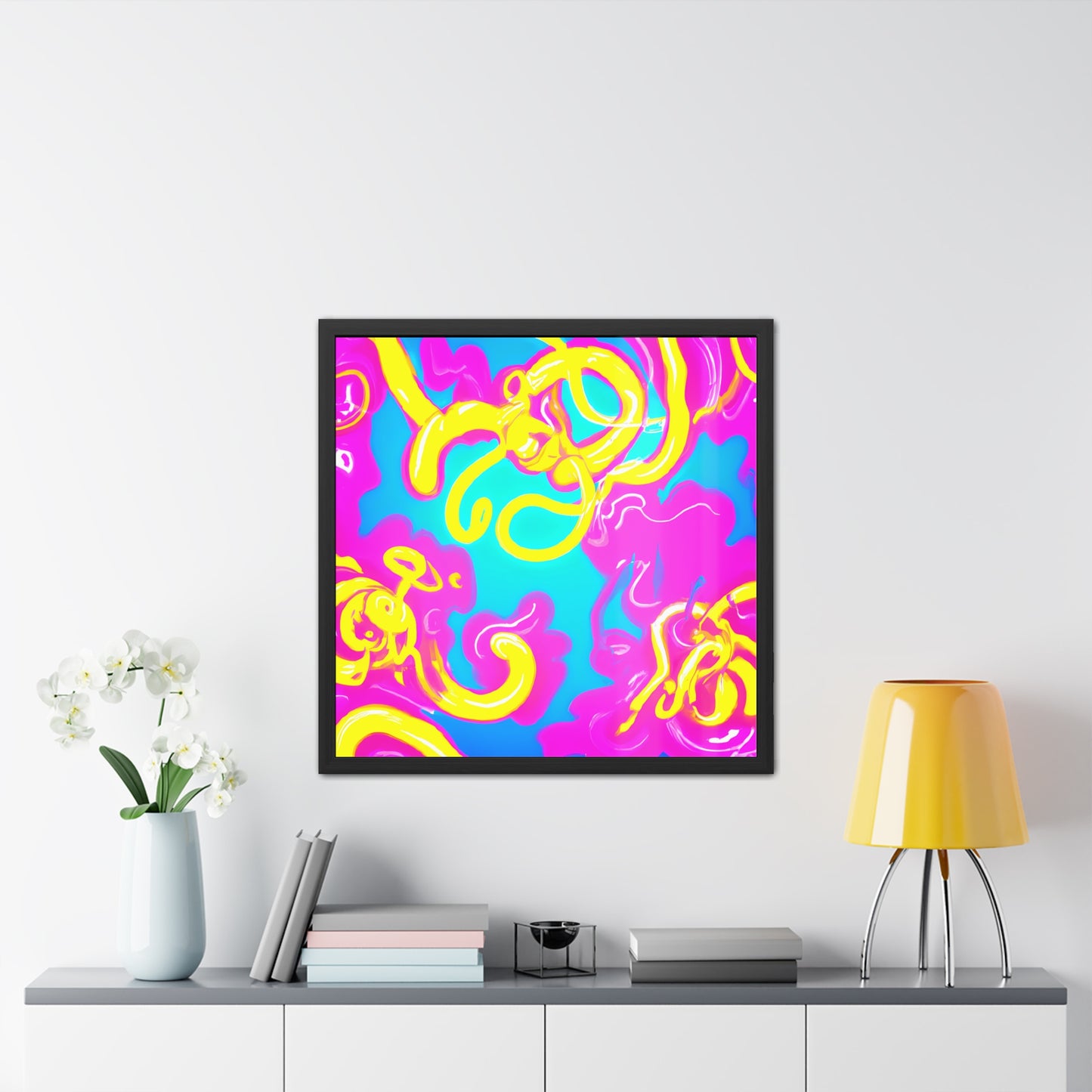 Future Graffiti 7 - on Framed Print