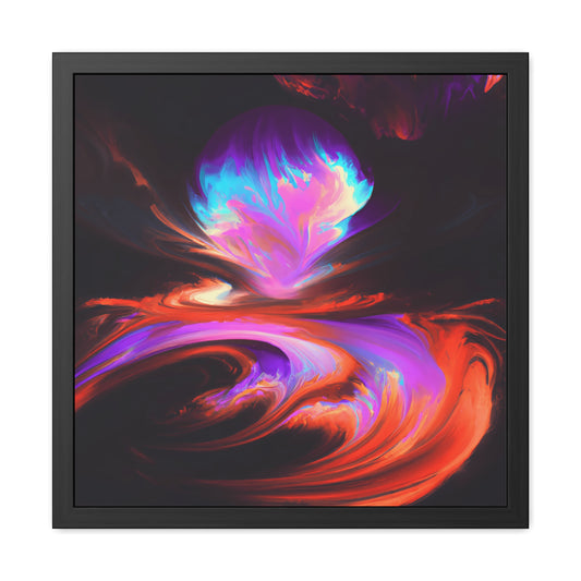 Quantum Euphoria 13 - on Framed Print