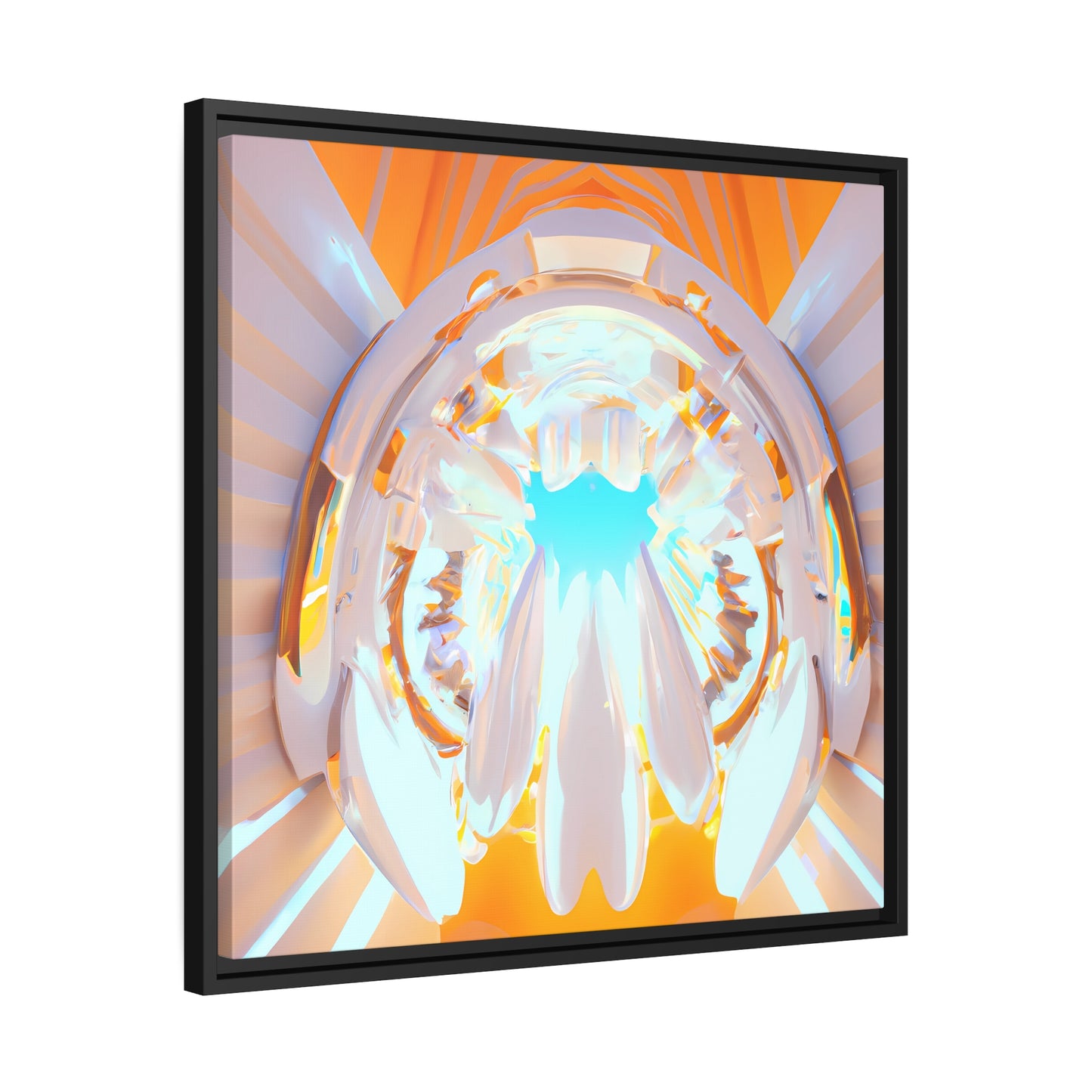 Temporal Flux 4 - on Framed Canvas