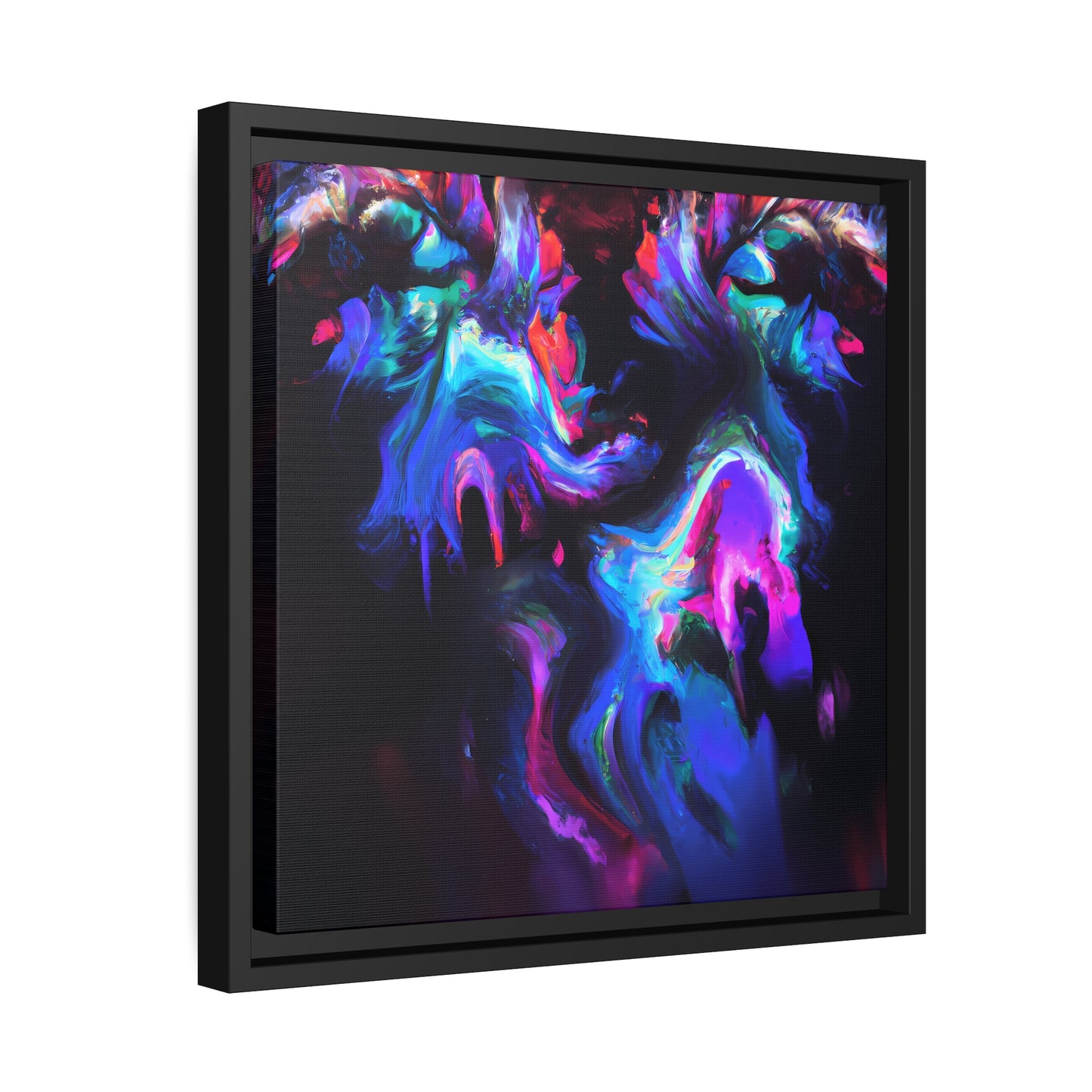 Quantum Euphoria 17 - on Framed Canvas