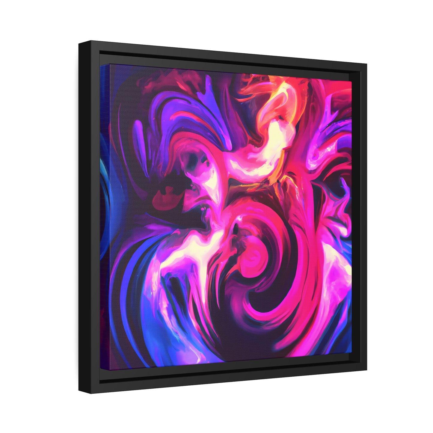 Quantum Euphoria 14 - on Framed Canvas