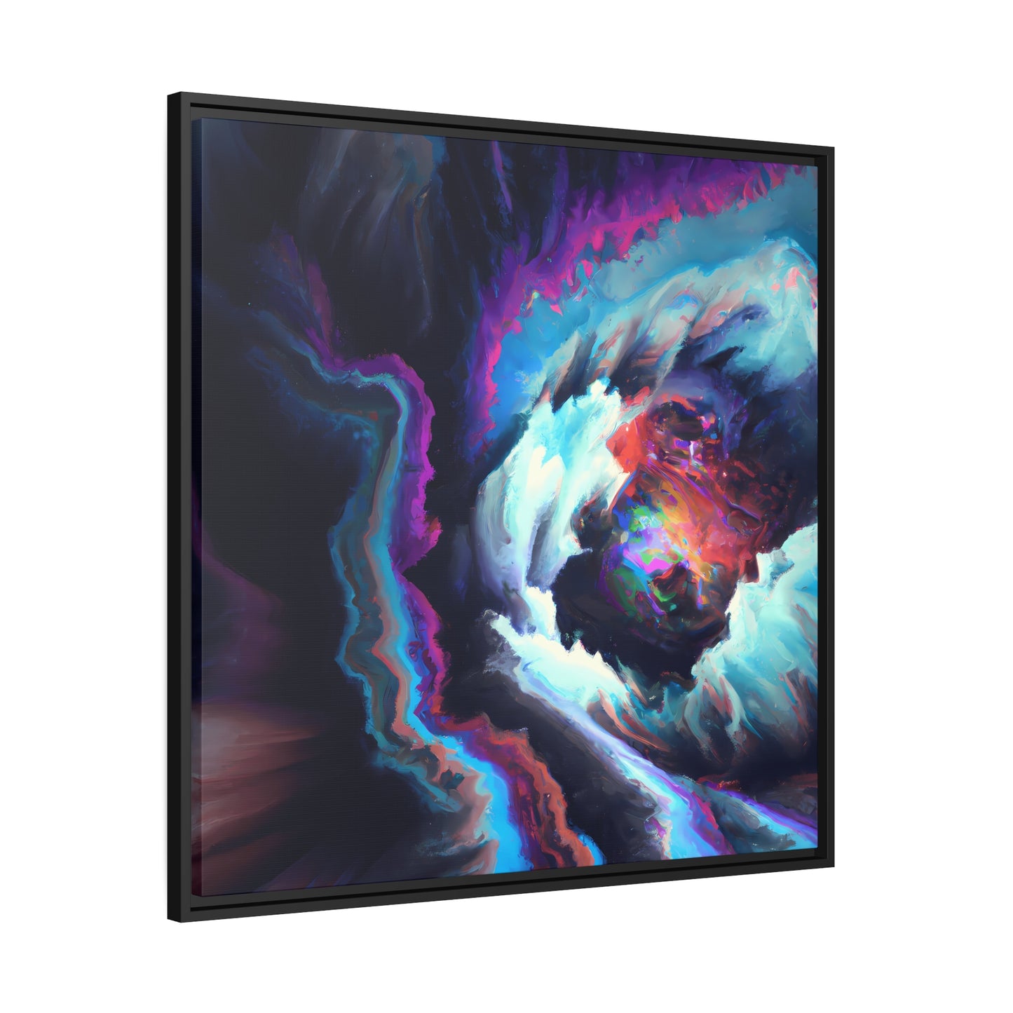 Quantum Euphoria 7 - on Framed Canvas