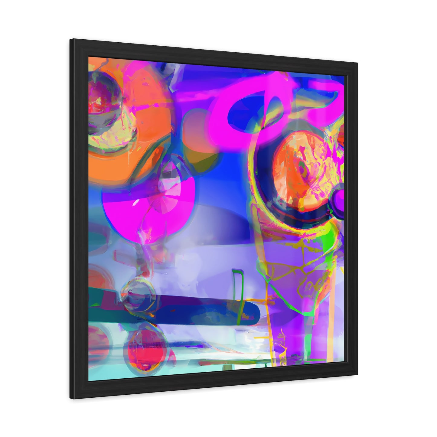 Future Graffiti 11 - on Framed Print