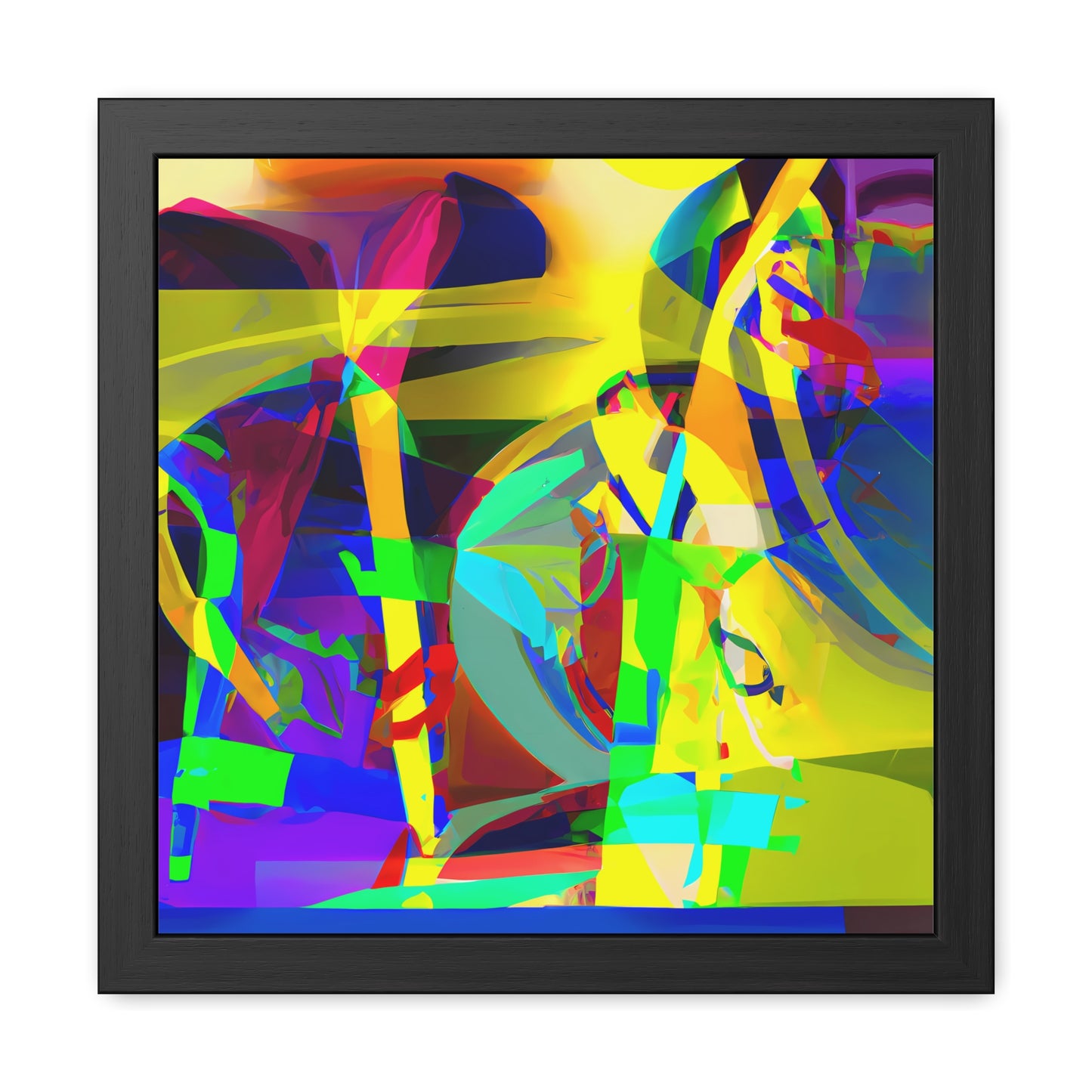 Future Graffiti 4 - on Framed Print