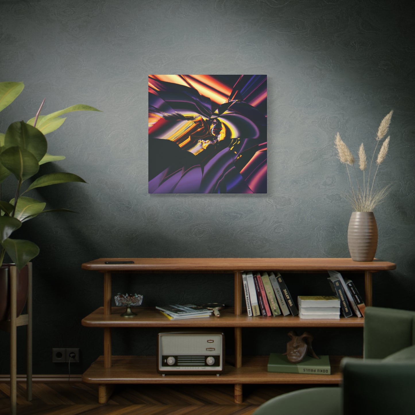 Temporal Flux 16 - on Canvas